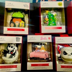 NWT and in box never opened Hallmark Christmas Ornaments.